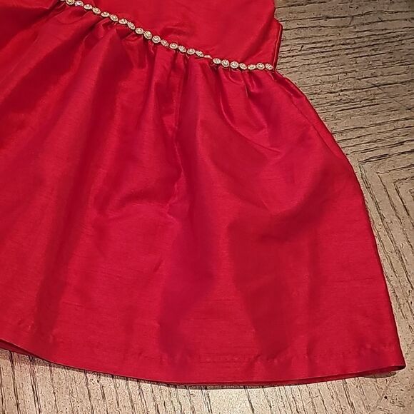 Girls red formal dress size 5 - Picture 4 of 8